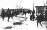 Лейбгвардейският конен полк влиза в превзетия Одрин