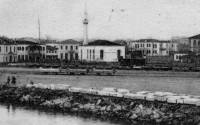 Пристанището по време на строителсттвото
