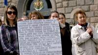 Артисти от старозагорската опера протестират пред Министерски съвет заради реформите, наложени от Рашидов
