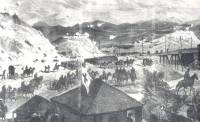 Превързочен пункт на БЧК по време на Сръбско-българската война през 1885 г. 