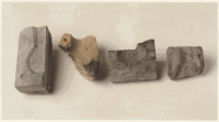 Каменни калъпи с ампули от Акра