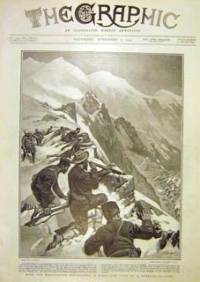 Преден турски пост в засада, който следи за появата на македонски бунтовници – рисунка в илюстрования седмичник „График” от 7 ноември 1903 г. 