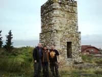 Останките от часовниковата кула са едни от малкото оцелели от стария Дойран
