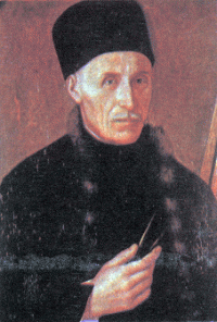 Портрет на Димитър Зограф, рисуван от неговия син Станислав Доспевски