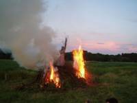 Изгаряне на чучело на вещица в Дания