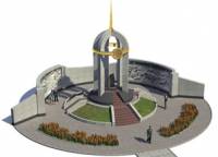 Проектът на проф. Николай Толешков за мемориалния комплекс на Кубрат край село Мала Перешчепина в Украйна