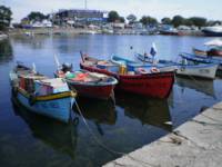 Рибарските лодките на несебърското пристанище по-често влизат в морето, за да разхождат туристи, отколкото да ловят риба