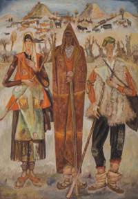„Говедари“, картина на Златю Бояджиев, рисувана през 1968 г. 