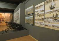 Част от експозицията на Националния военноисторически музей, посветена на Балканската война