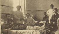 Ранени в офицерското отделение на софийска болница