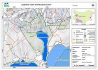 Това е карта за защитена зона „Атанасовско езеро“ с идентификационен номер BG0000270. 