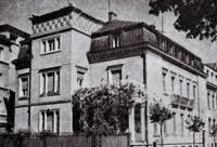 Домът на банкера Атанас Буров в София, построен през 1932-33 г. от арх. Сава Овчаров