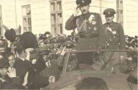 Цар Борис ІІІ в Добрич през 1940 г. след връщането на града в пределите на България