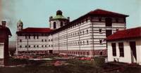 Стара фотография на Софийския затвор
