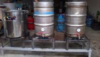 Оборудването на пазарджишки фен с капацитет от 100 литра домашна бира