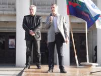 Съпредседателят на НФСБ Валери Симеонов изобличи бургаския кмет затова, че не е изпълнил предизборните си обещания