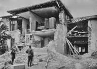 Разрушената сграда на Българска народна банка в Горна Оряховица
