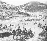 Напредването на гръцките войски при Кресна, които след 5-дневно сражение са напълно разбити от българите