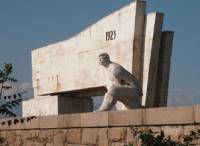 Мемориалът на септемврийци в Пазарджик от времето на соца