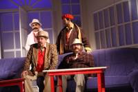 Сцена от постановка на театралния състав на читалището, играна през 2007 г.