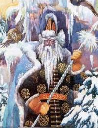 Един от първообразите на Дядо Мраз – повелителят на мразовете бог Карачун