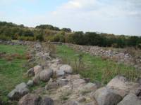 Каменните основи на крепостта Козлек от византийската епоха