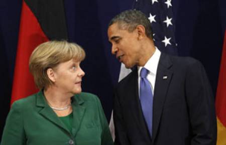 Обама и Меркел обсъдиха шпионския скандал