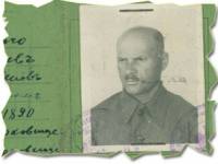 Факсимиле от личната карта на Цвятко Радойнов