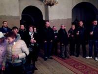 Членове и симпатизанти на НФСБ от Шумен присъстваха на тържествена панихида в памет на великия българин