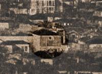 Архивна снимка на Лозенград. В средата се вижда църквата „Св. Никола”