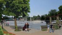 Така ще изглеждат Пеещите фонтани в Пловдив след ремонта на съоръжението