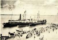 Момент от тържествата на козлудуйския бряг, състояли се на 17 май 1901 г.  по повод 25-годишнината от слизането там на Ботевата чета