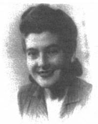 Здравка Кямилева като нелегална през 1943 г.