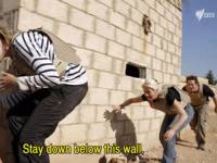Кадър от австралийското риалити шоу, заснето в Сирия