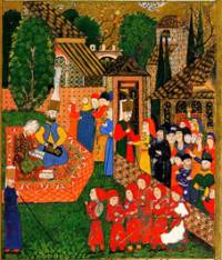Събиране на кръвен данък, османска миниатюра