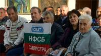 Десетки съмишленици на Националния фронт дойдоха на срещата с кандидатите на родолюбивата формация в Силистра