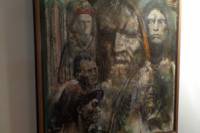 Галерията на Чавдар е изпълнена с портрети на Левски