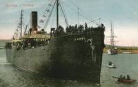 Корабът „Варна“ във варненското пристанище през фаталната за него 1929 г. 