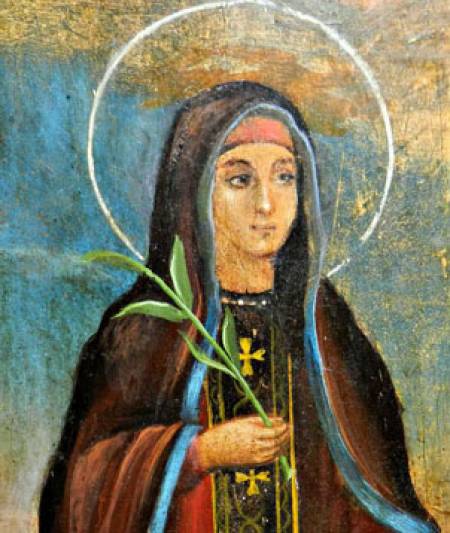 Красивата самарянка Евдокия загива за християнската вяра
