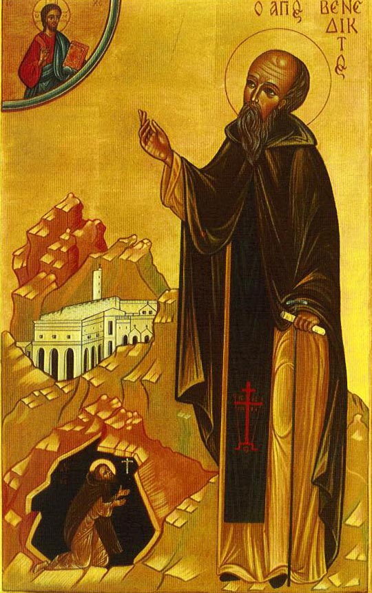 Почитаме св. Бенедикт - основателя на монашеския живот на Запад