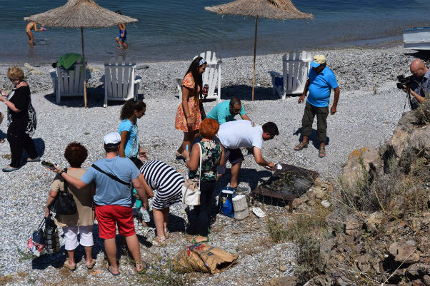 Безплатни миди в неделя на остров Света Анастасия