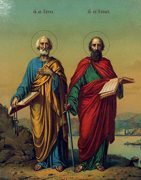 Народни вярвания: Свети Петър бил добър старец, а брат му Павел - сърдит и лош