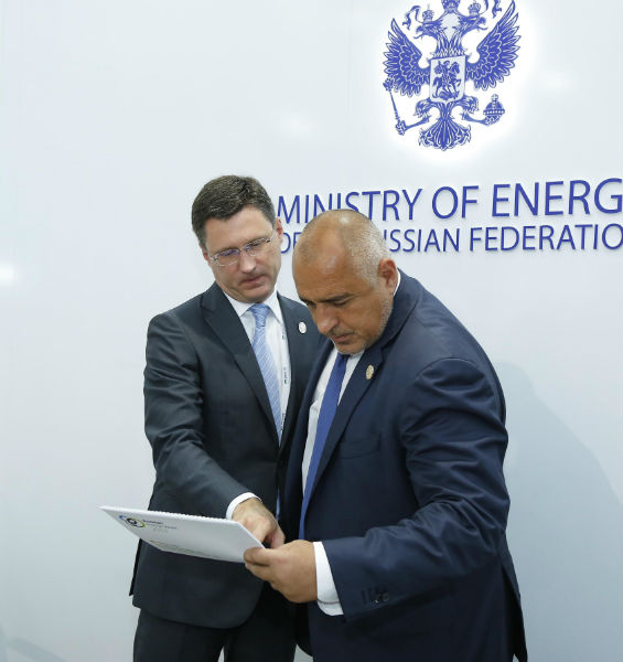 Борисов: Пътната карта за развитие на газопреносната инфраструктура е позитивна стъпка в отношенията между България и Русия