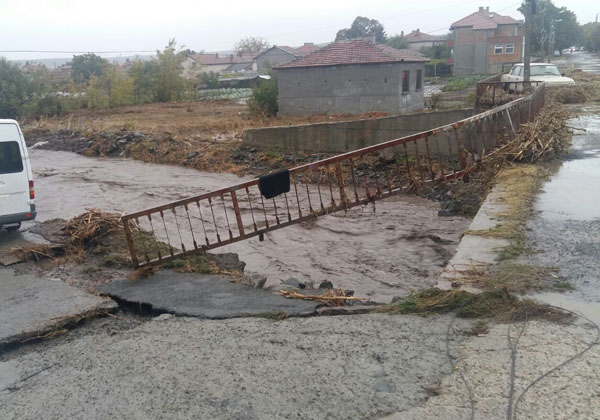 Бедствено положение след дъждовете в Бургаско (обновена)