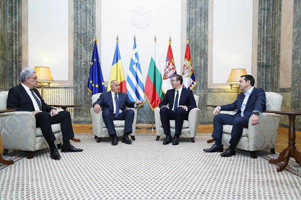 Започна работната срещата на премиерите на България, Гърция, Сърбия и Румъния