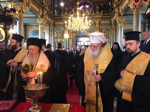 Патриарх Неофит благодари на Вартоломей за опазването на българските светини, намиращи се под неговата юрисдикция