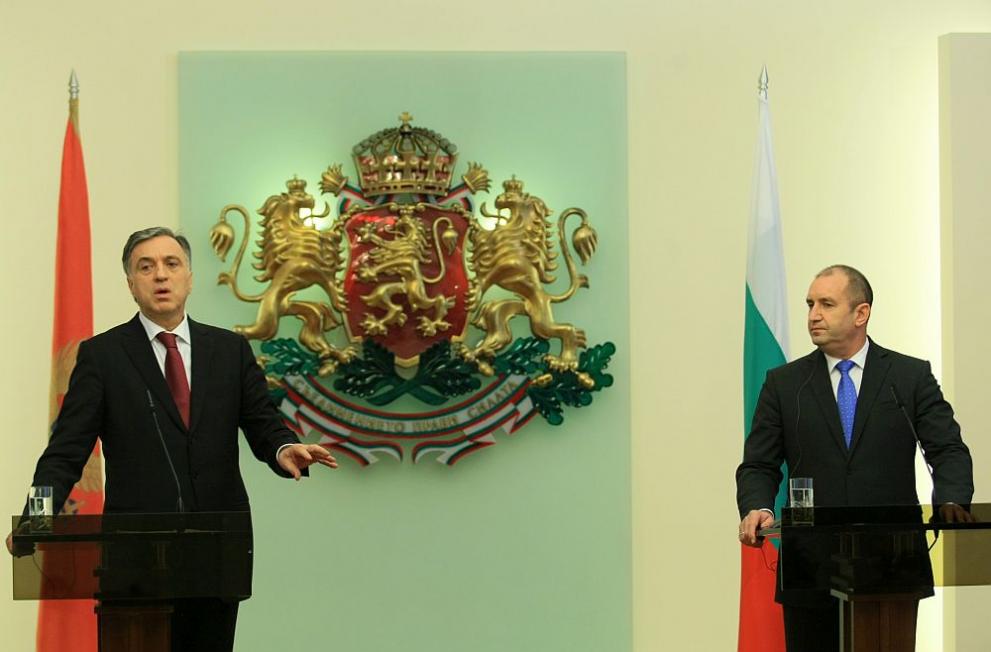 Президентът на Черна гора е на посещение в България