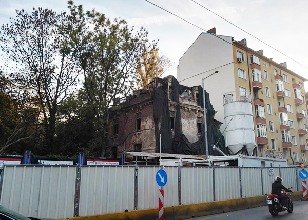 Къщата на Гешов в София е оставена да се руши