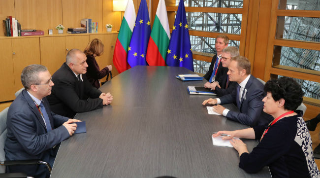 Доналд Туск и Бойко Борисов единодушни: ЕС има нужда от „подредени“ отношения с Турция