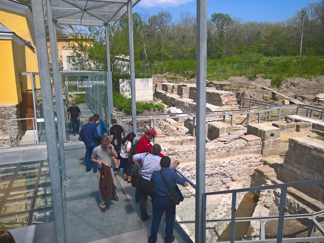 Какво ново край римските терми на античния и средновековен град Акве калиде